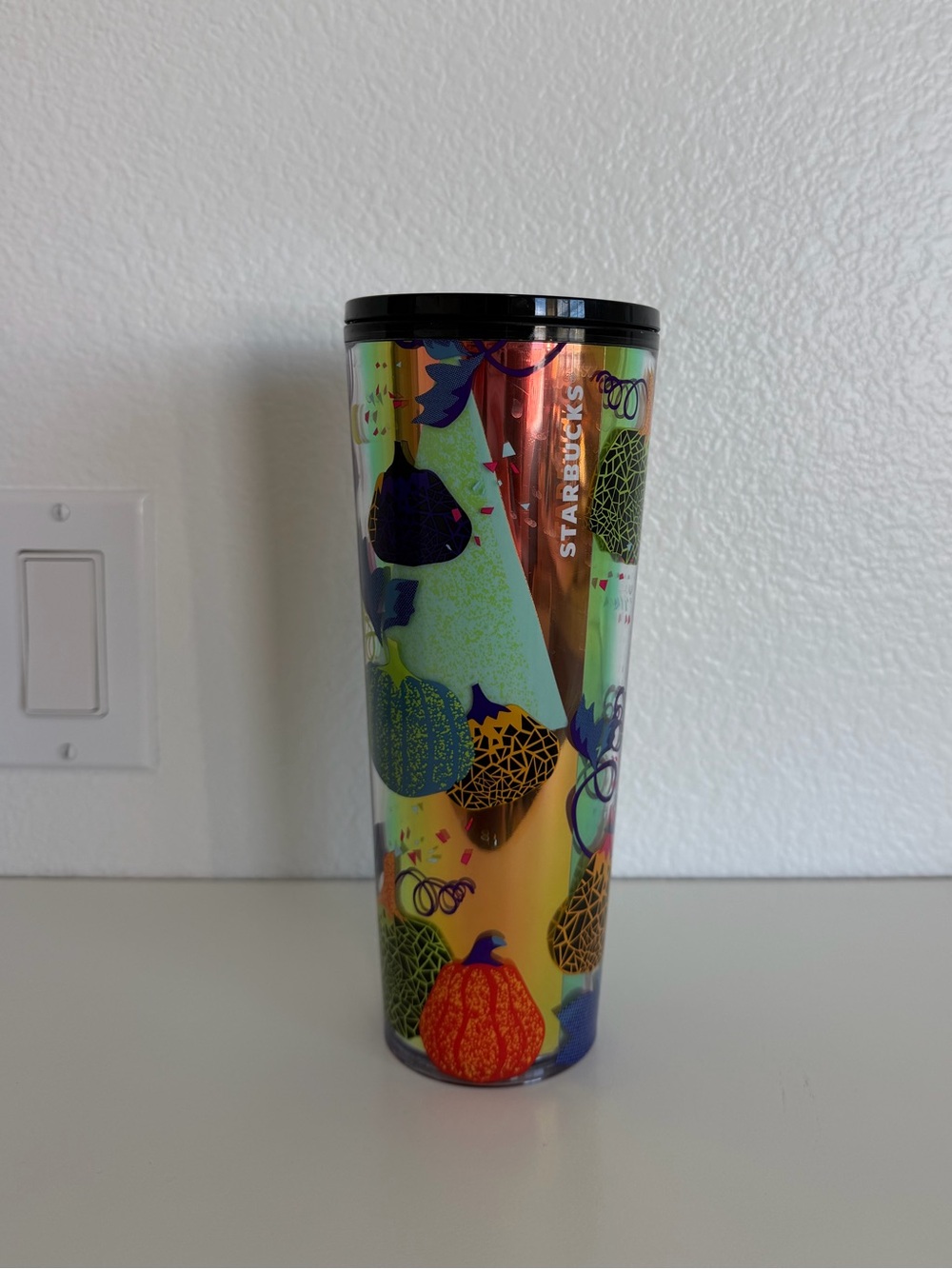 Starbucks 24oz Fall Pumpkin Harvest Cold Cup Tumbler